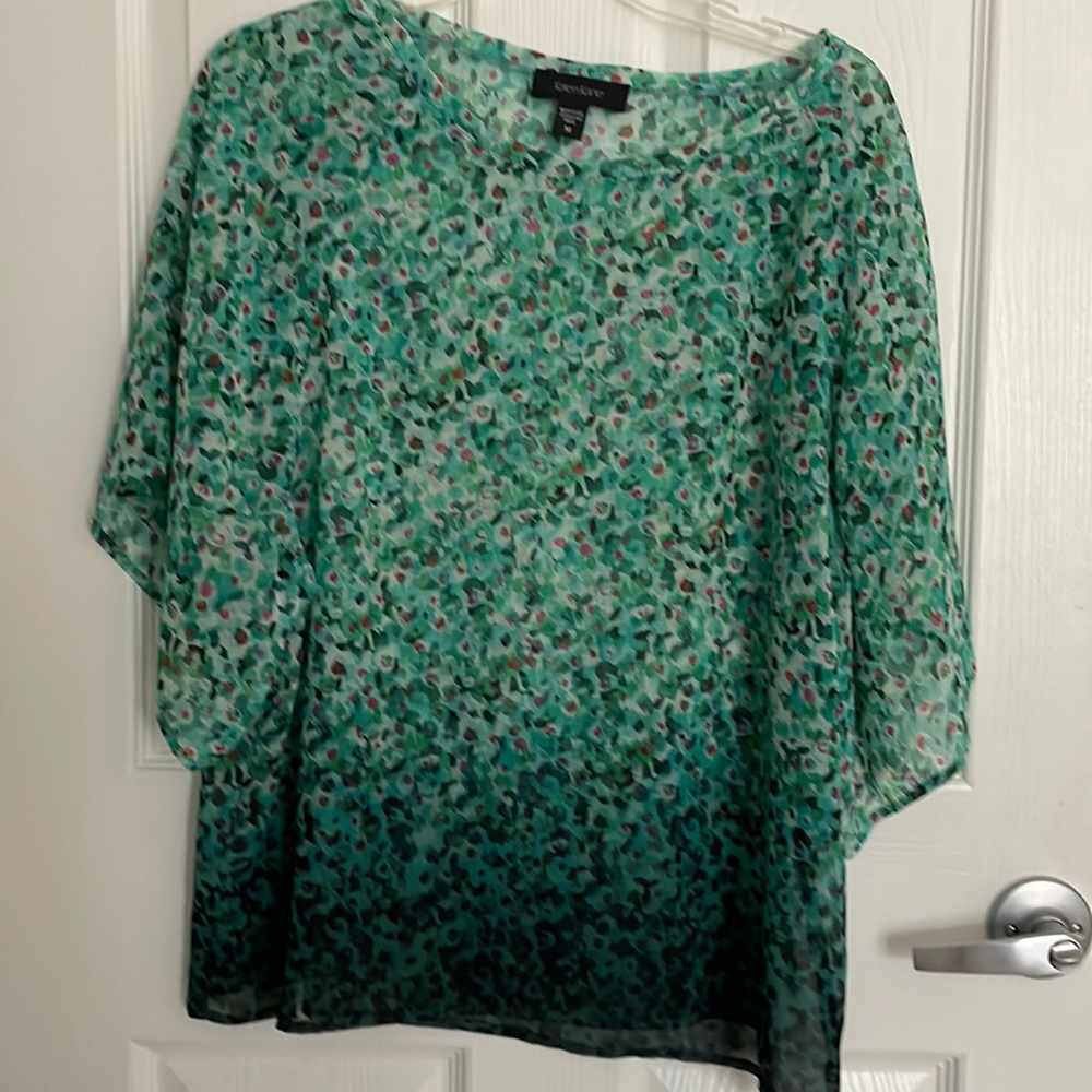 Karen Kane Women’s Sheer Blouse Size Medium